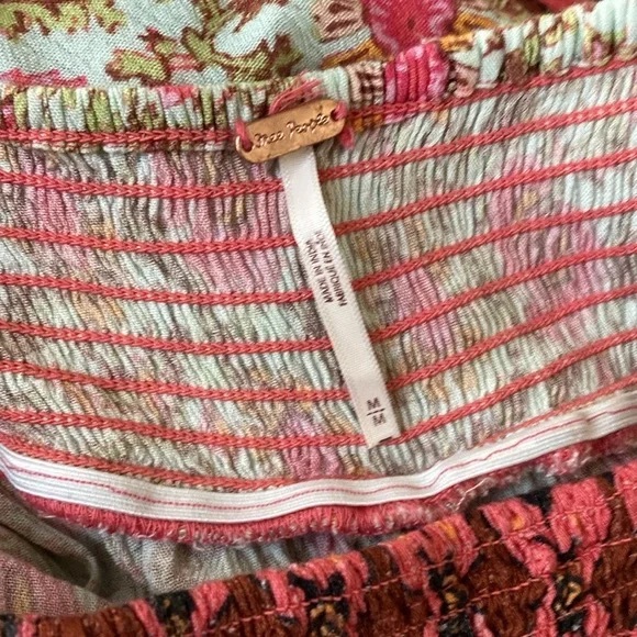 Free People Juliet Strapless Cut Out Jumpsuit Size M - Picture 8 of 8